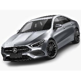 3D Mercedes CLA 2020 AMG package model